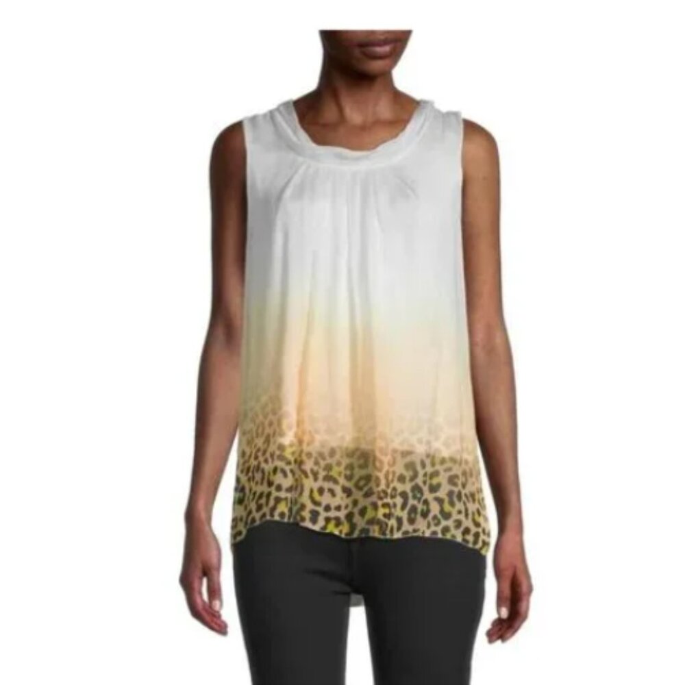 New NATURAL SILK! top tank by LE MARAIS  184Y